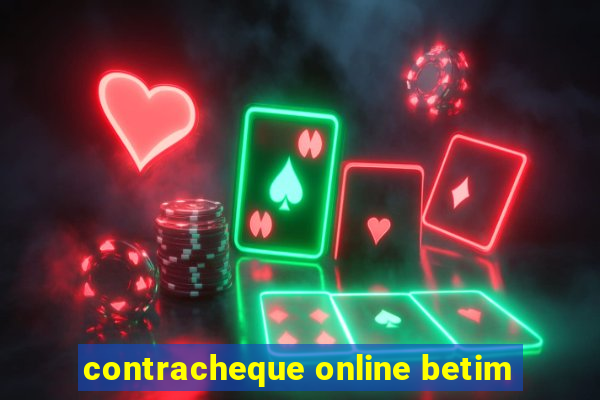 contracheque online betim